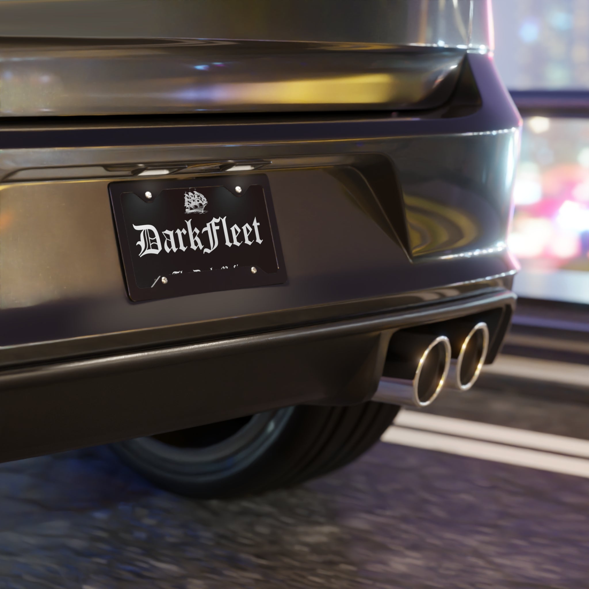 Darkfleet License Plate