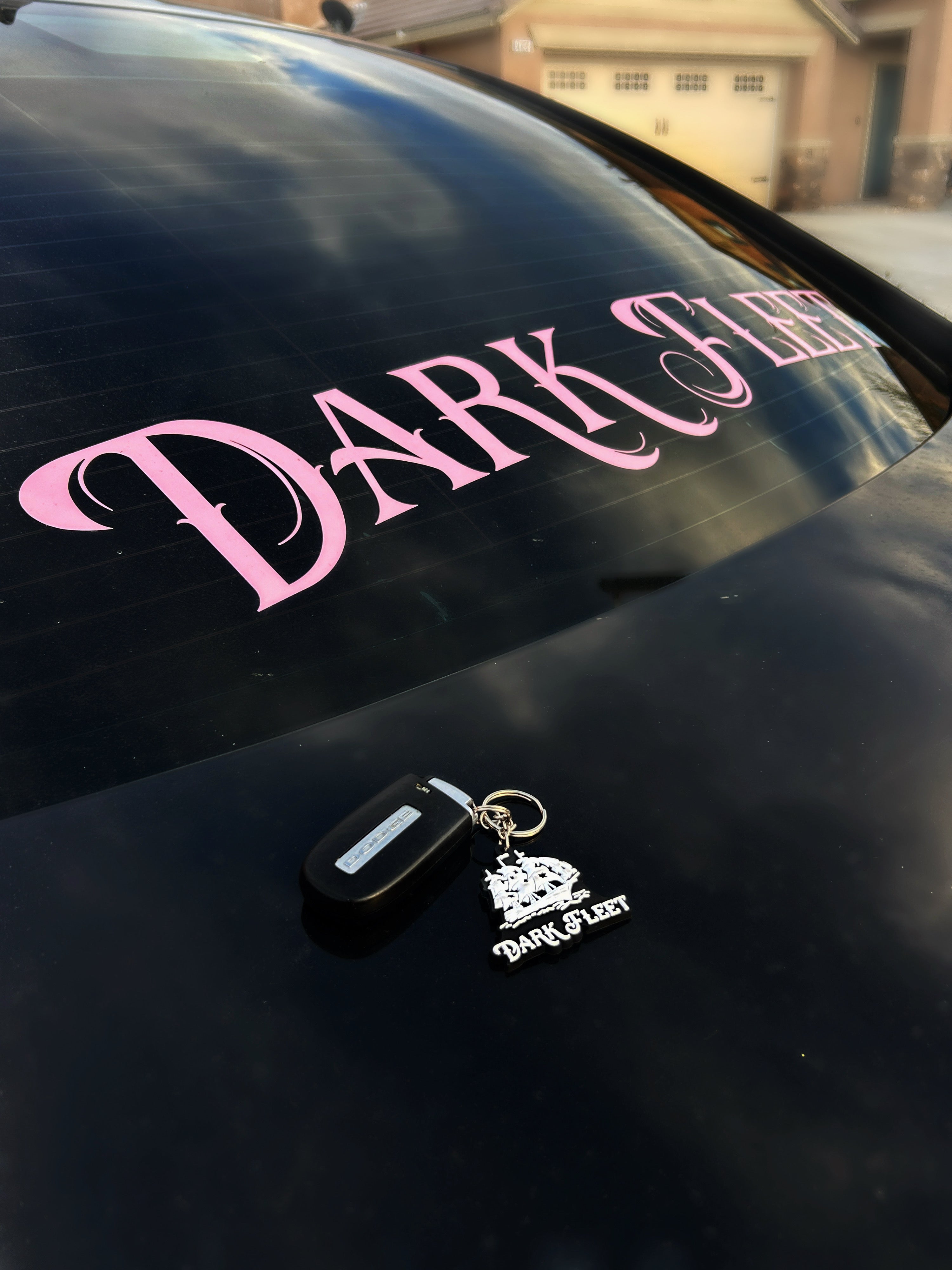 Darkfleet 2D Ship Keychain