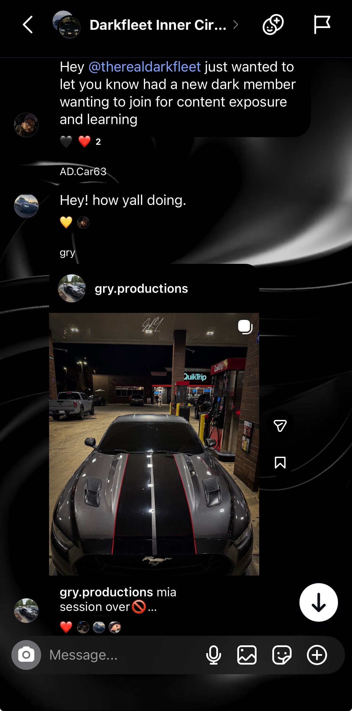 Darkfleet page Feature