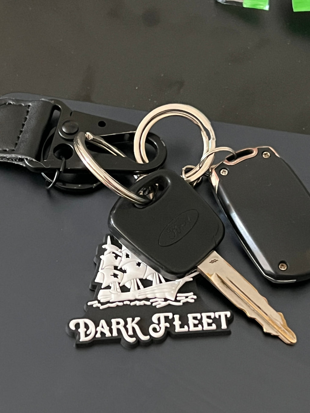 Darkfleet 2D Ship Keychain