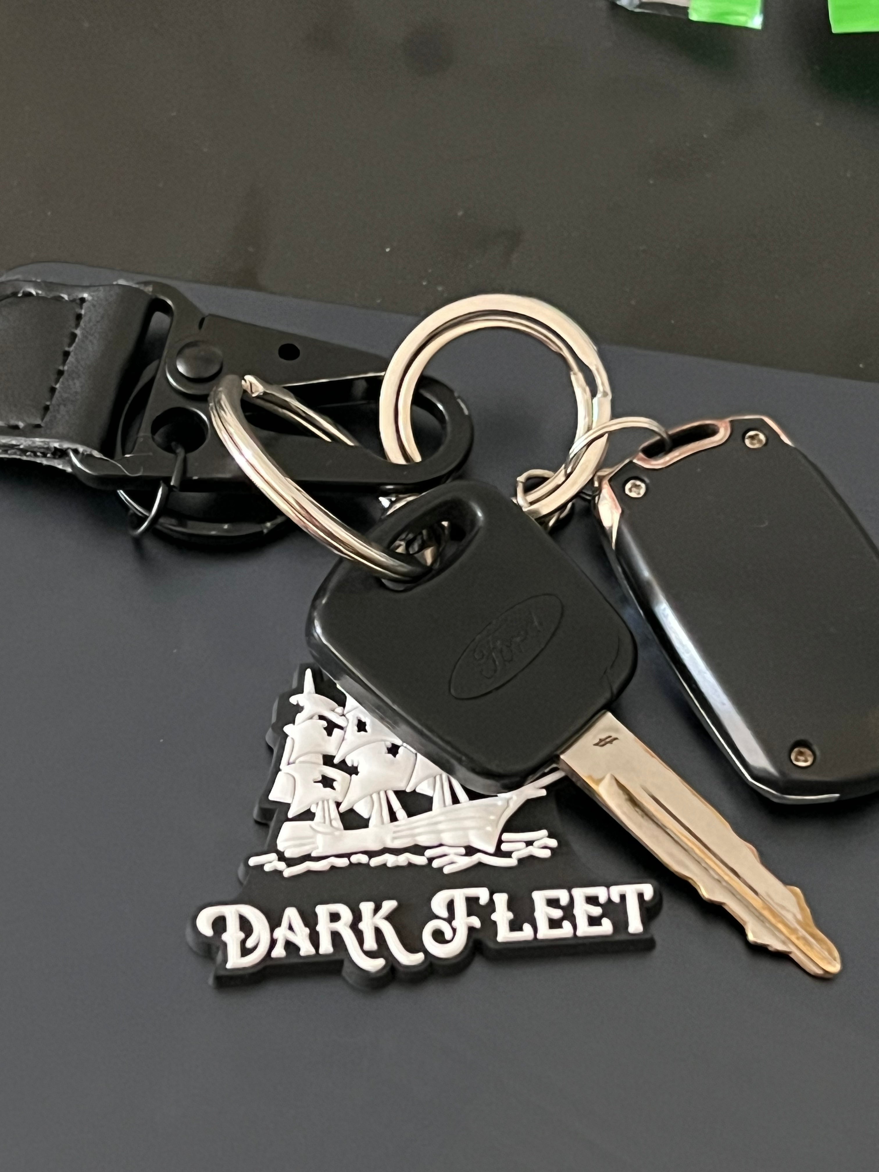 Darkfleet 2D Ship Keychain